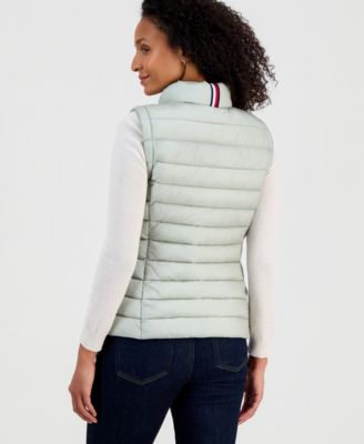 Women's Zip-Front Puffer Vest