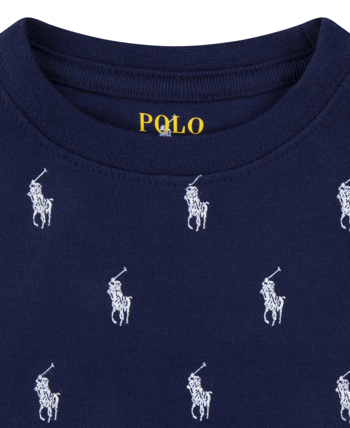 Polo Ralph Lauren Boys Toddler 2T-4T 2-Piece Top and Pants Sleep Set