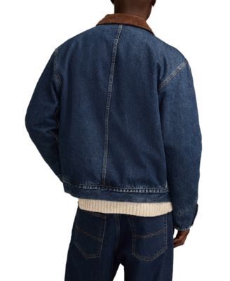Men's Button-Front Denim Jacket
