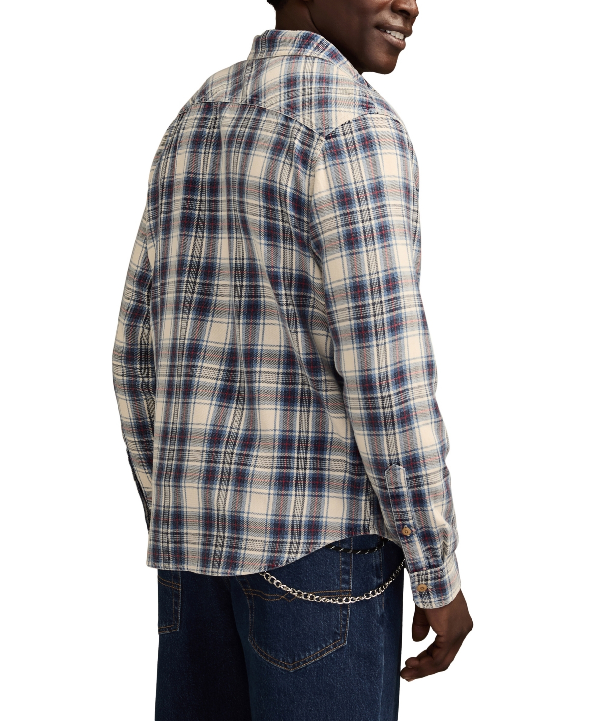 Lucky Brand Men's Long-Sleeve Regular Fit Flannel Shirt