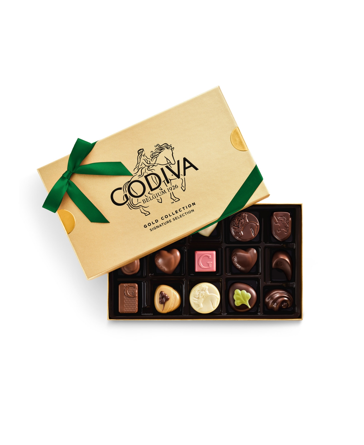 Godiva Assorted Chocolate Gift Box with Ribbon, 15-Pc