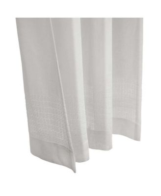 Commonwealth Lindsey Back Tab Curtain Panel - 52"x84", White
