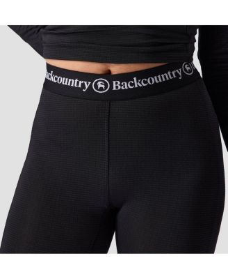 Women's Pines Microgrid Ultra-Lt Baselayer Bottom Lightweight Long Underwear Bottoms