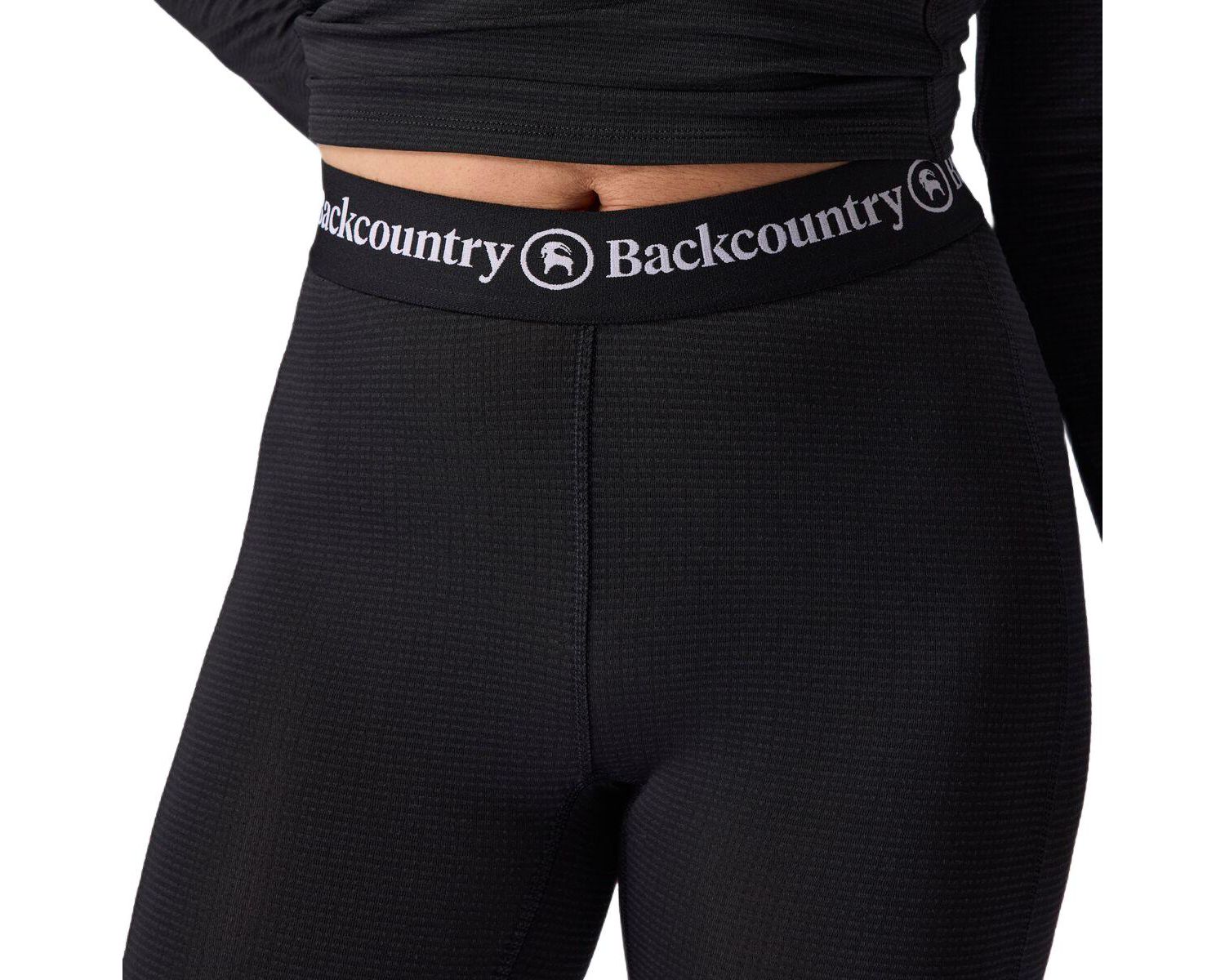 Women's BGA Pines Microgrid Ultra-Lt Baselayer Bottom Lightweight Long Underwear Bottoms