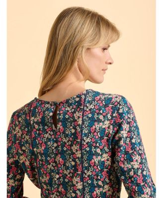 Women's Freya 3/4 Sleeve Round Neck Dress