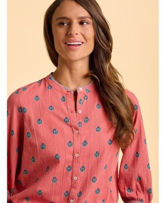 Women's Sara 3/4 Sleeve Round Neck Shirt