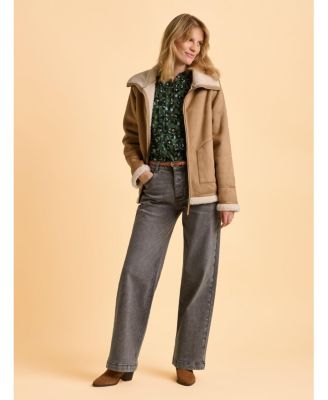 Women's Mylla Long Sleeve Leopard Print Shirt