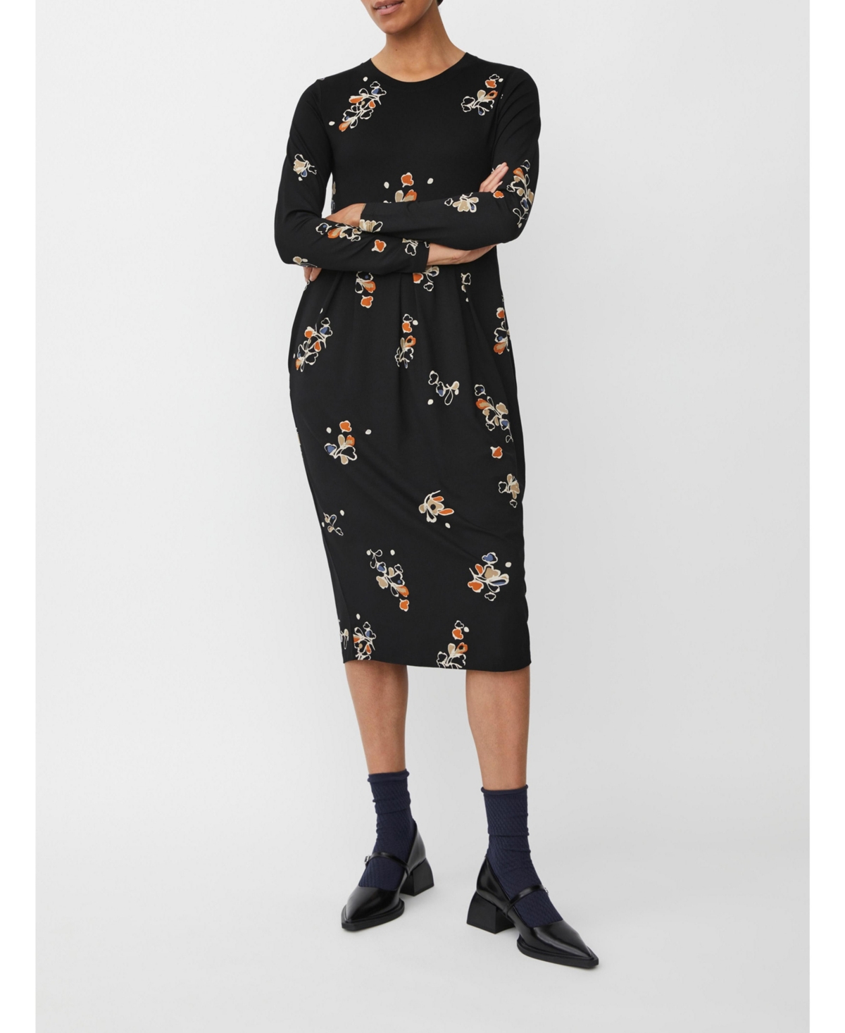 Masai Copenhagen Women's MaNamo Long Sleeve Midi Dress