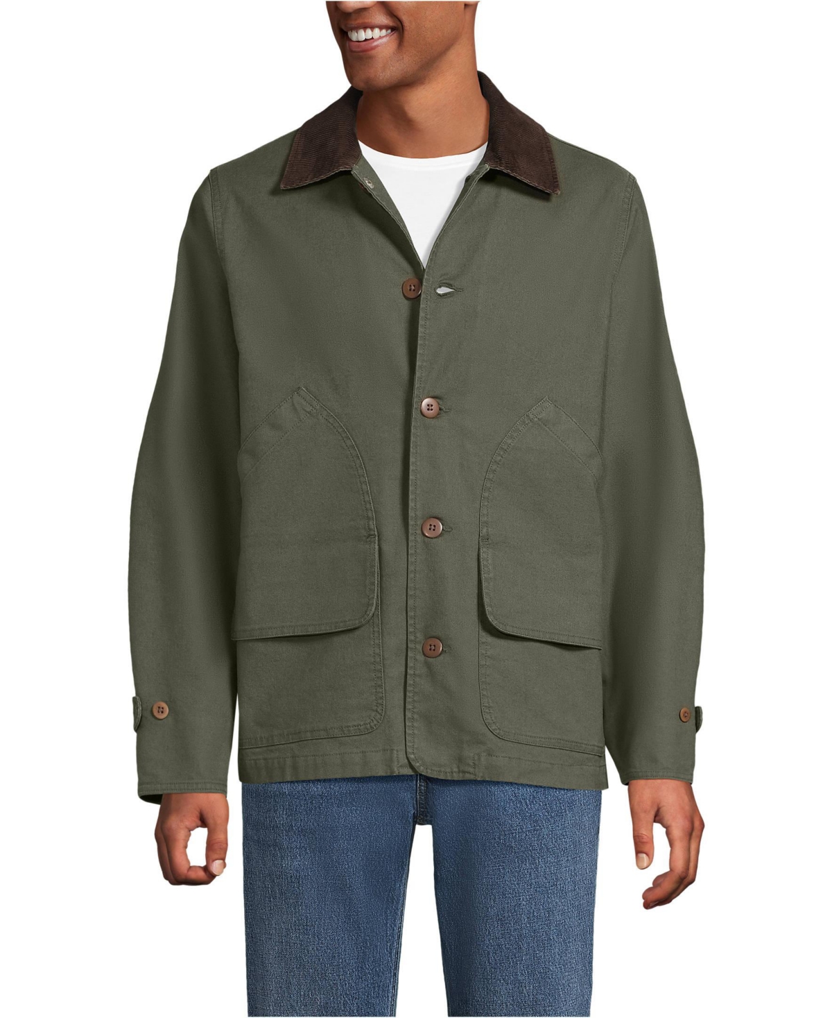 Lands' End Men's Canvas Barn Jacket