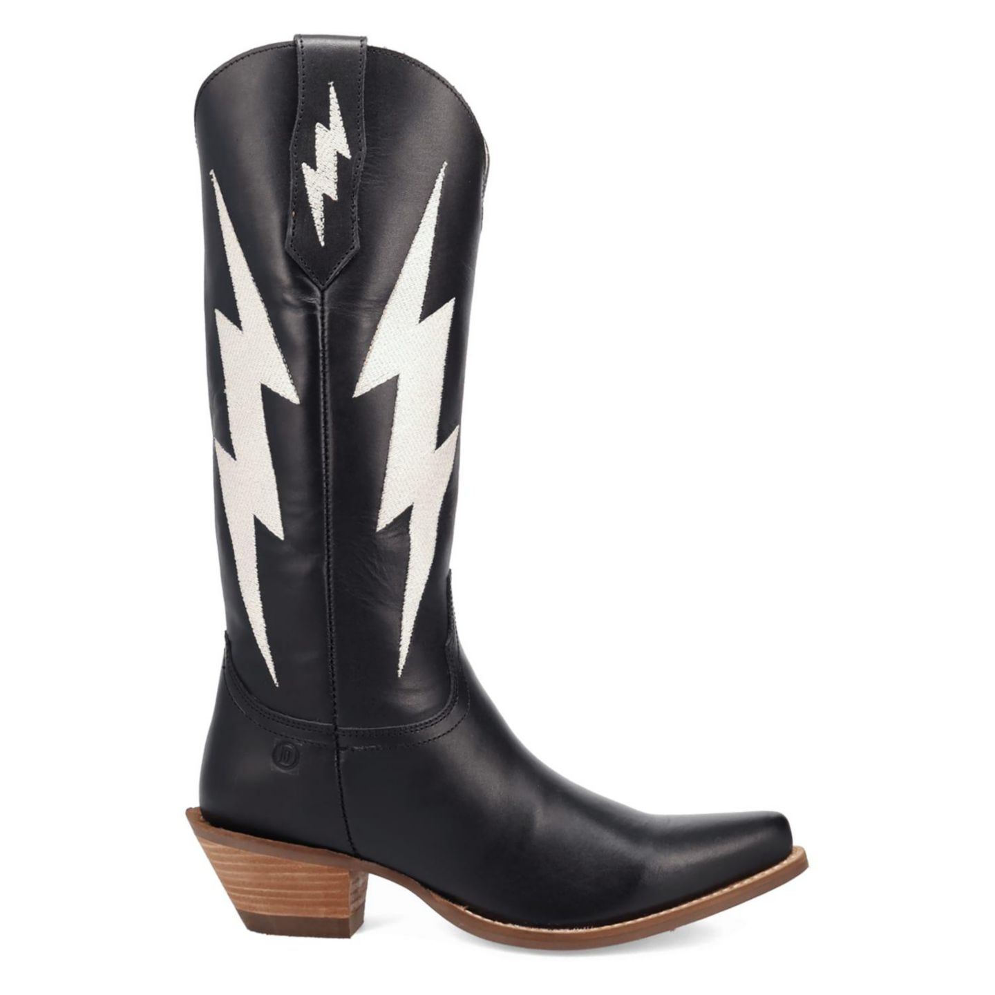 Женские ботинки Dingo Thunderbolt Leather Boot, цвет: Чёрный — фото 2