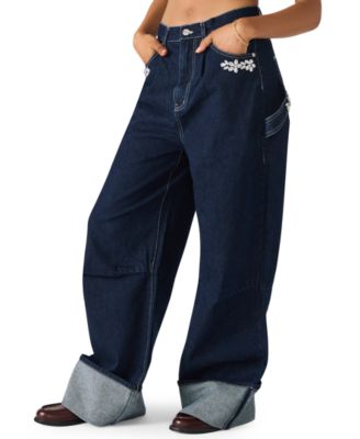 Women's Bobbie High-Rise Wide Leg Jeans