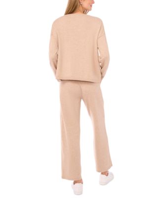 Women's Roundneck Ribbed-Trim Crewneck Sweater		