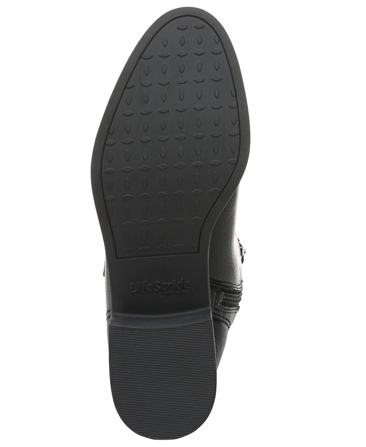 Lifestride Brinley Round Toe Wide Calf Tall Boots In Black
