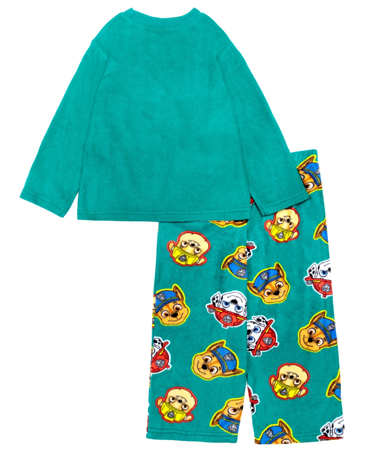 Ame Boys Toddler 2t-4t 2-piece Paw Patrol Long-sleeve Top And Open Leg Pants Pajama Set In Blue