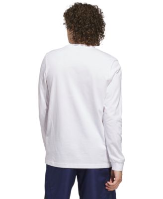 Men's 3-Stripes Lights Graphic Long-Sleeve T-Shirt