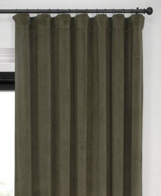 Signature Extra Wide Velvet Blackout Curtain