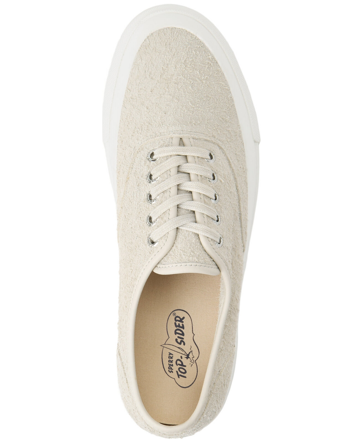 Sperry Men's Topsider Round Toe Sneakers In Neutral