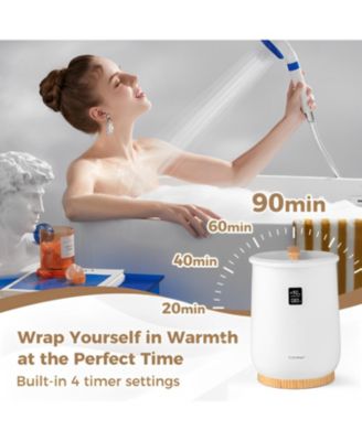 20L LED Display and Button Control Large Heated Towel Warmer