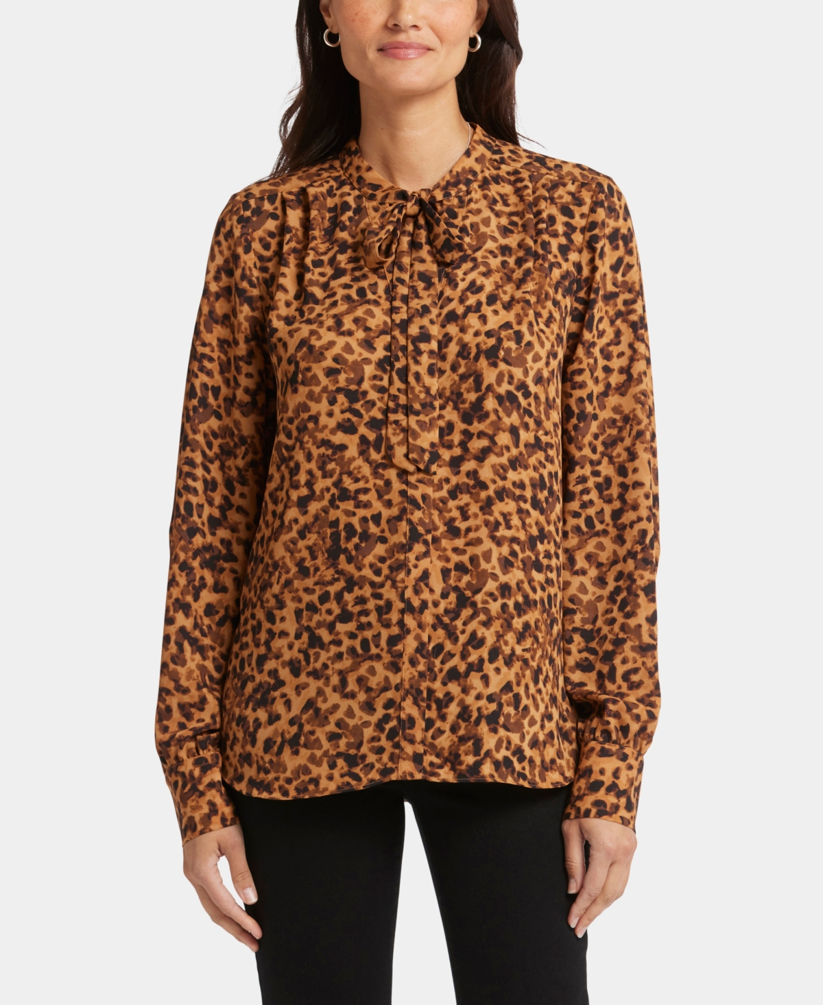 Nydj Women's Tie-Neck Top