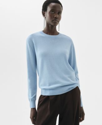 MANGO - Women's Wool Fine-Knit Sweater