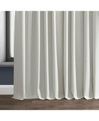 Extra Wide Performance Linen Hotel Blackout Curtain