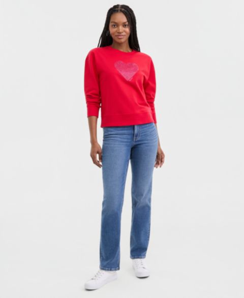 Женские джинсы Nautica Jeans Mid-Rise Bay Straight, цвет: Синий