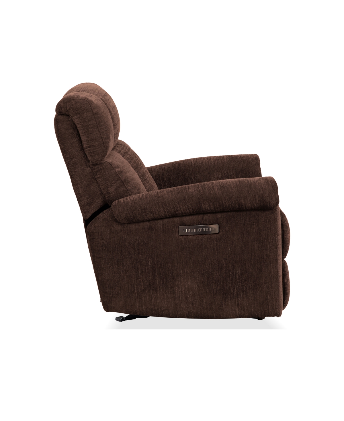 Flexsteel 34" Clint Power Gliding Recliner with Headrest Lumbar