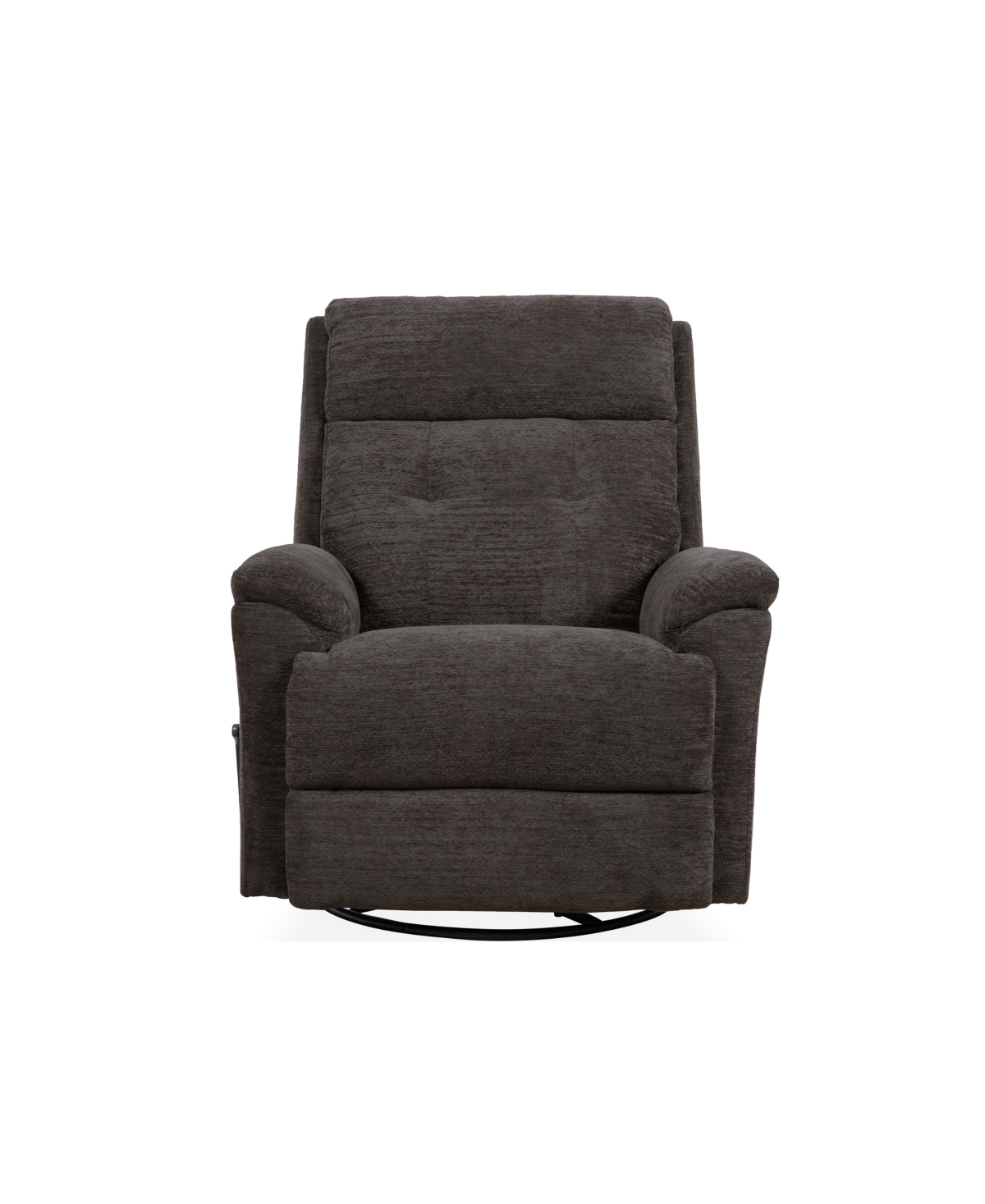 Flexsteel 38" Sophia Swivel Gliding Recliner In Gray
