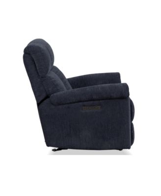 34" Clint Power Gliding Recliner with Power Headrest Lumbar