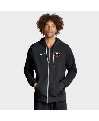 Nike - Men's Red Georgia Bulldogs 2025 Sideline Standard Issue Dri-FIT Full-Zip Hoodie
