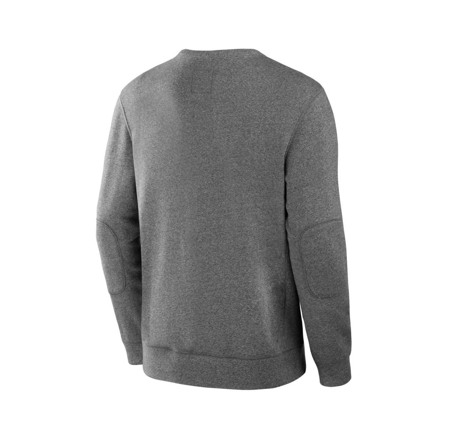 Men's Heather Gray Boston Bruins Decades Collection Legendary Fleece Pullover Sweatshirt