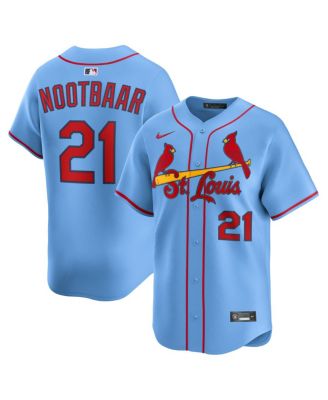 Nike - Men's Lars Nootbaar Light Blue St. Louis Cardinals Alternate Limited Jersey