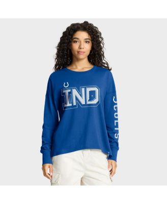 Fanatics - Women's Royal Indianapolis Colts Hometown Legacy Long Sleeve T-Shirt