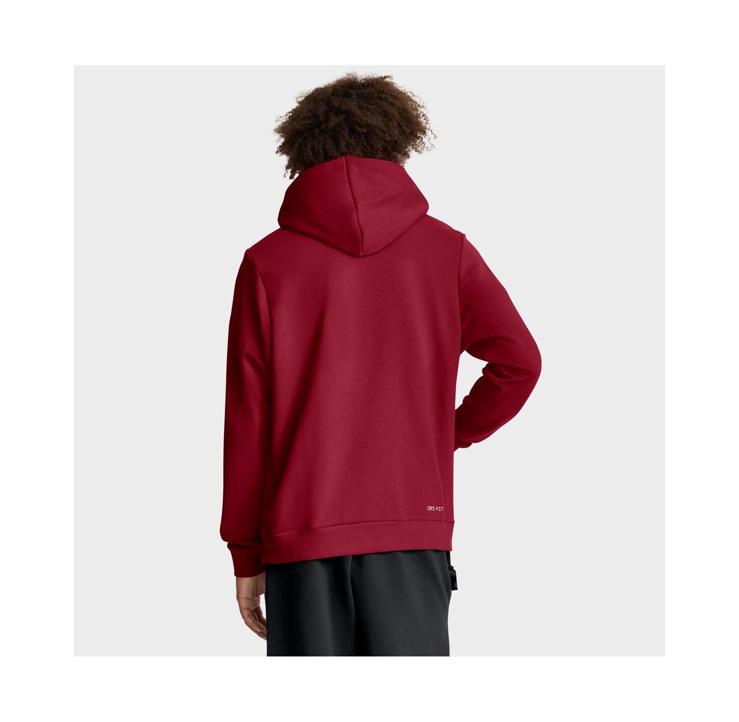 Men's Crimson Alabama Crimson Tide 2025 Sideline Standard Issue Dri-FIT Hoodie