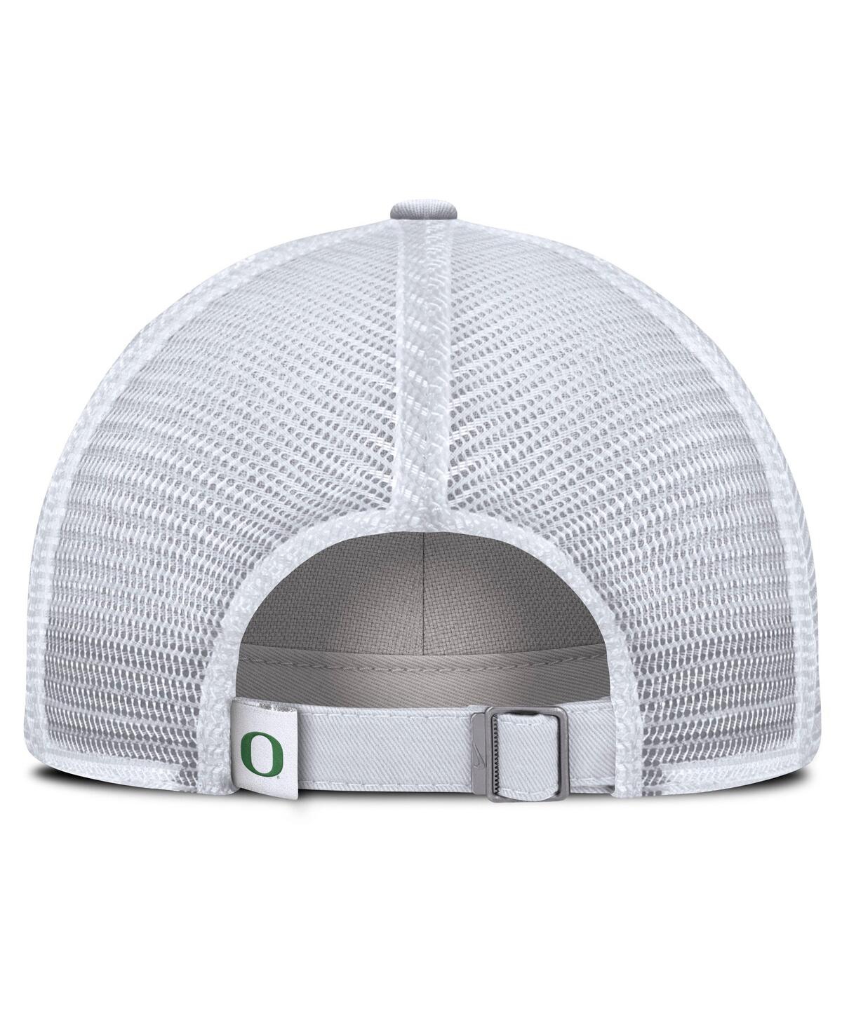 Nike Men's White Oregon Ducks Club Campus Trucker Adjustable Hat