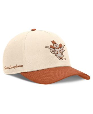 Nike - Men's Natural/Texas Orange Texas Longhorns Academic Rise Dri-FIT Adjustable Hat