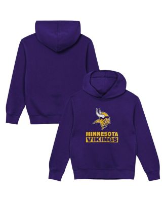 Outerstuff - Preschool Purple Minnesota Vikings Back to Basics Hoodie