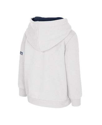 Toddler White Penn State Nittany Lions Big Logo Volume Fleece Pullover Hoodie