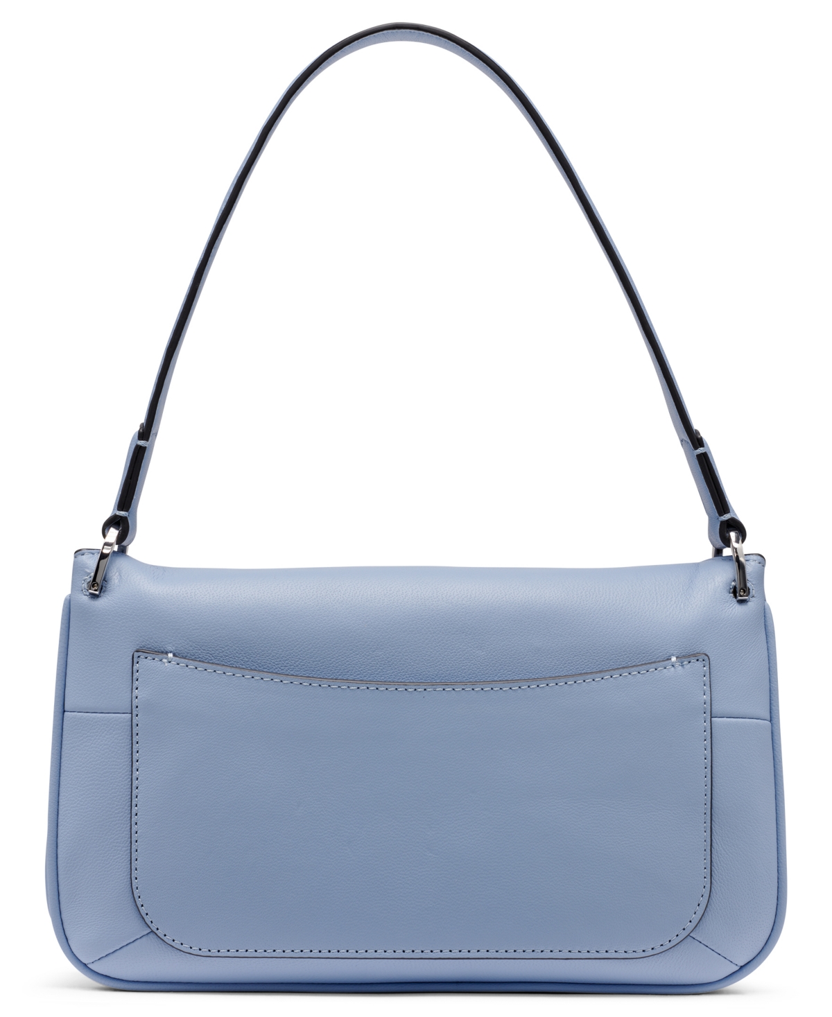 Karl Lagerfeld Nadine Leather Shoulder Bag In Blue