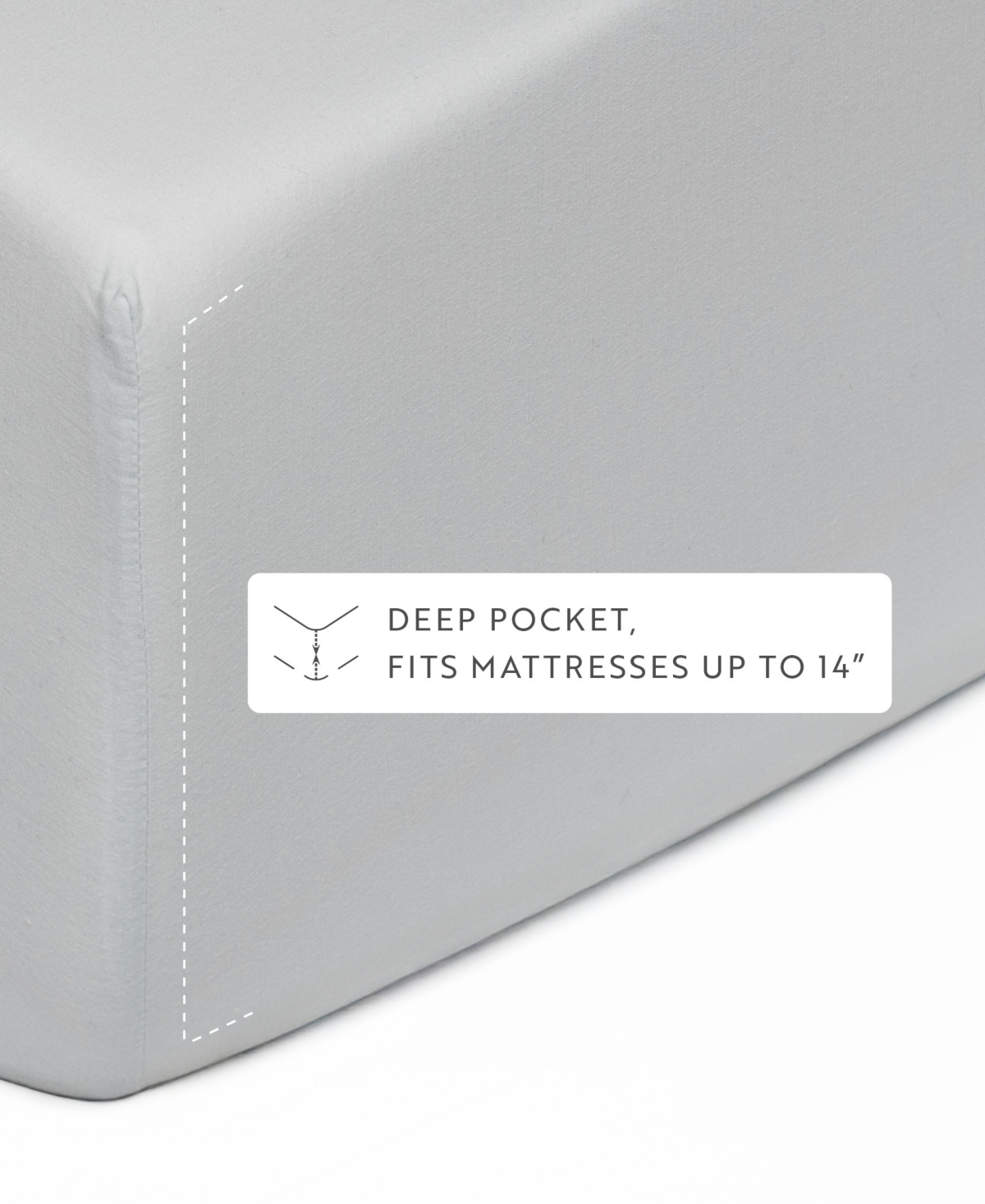 Ienjoy Home Ultra Soft 160-thread Count Cotton 4-p.c. Sheets Set, Full In Gray