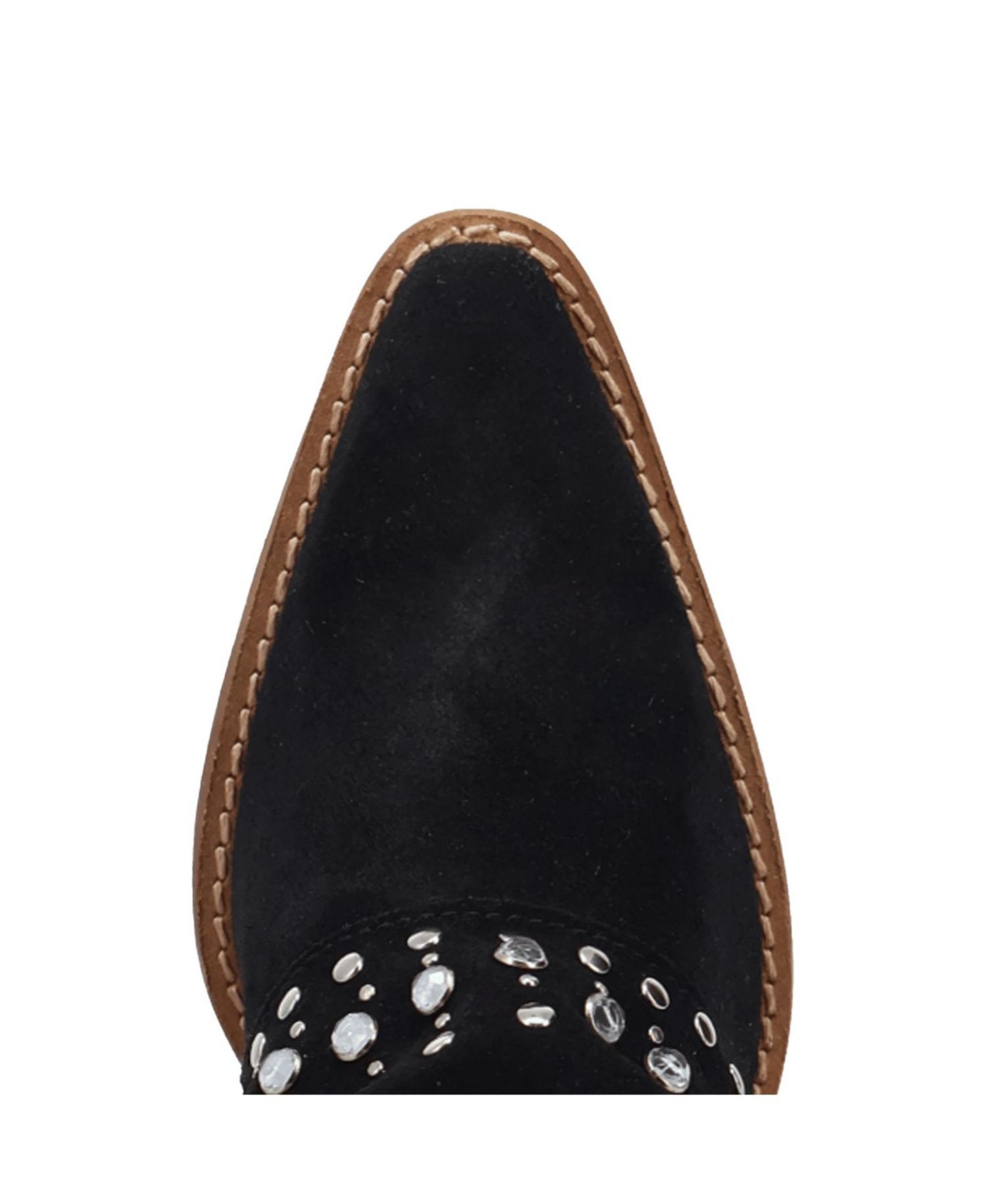 Женские ботинки Dingo Howdy Honey Suede Leather, цвет: Чёрный — фото 6