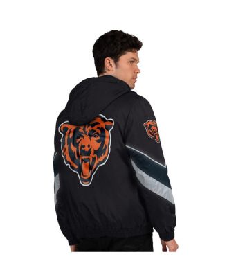 Men's Black/Navy Chicago Bears Thursday Night Gridiron Full-Zip Jacket