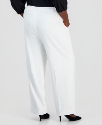 Plus Size Core Julia Stretch Wide-Leg Pants