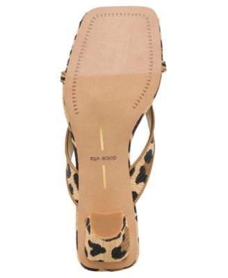 Women's Brevel Thong Low Block Heel Dress Sandals