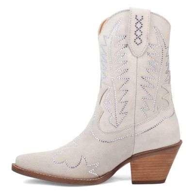 Women's Tiny Pony Suede Leather Bootie
