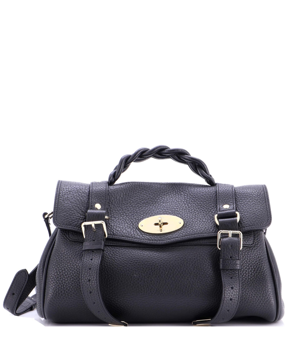 Pre-Owned Mulberry Medium Alexa Satchel Nm Leather