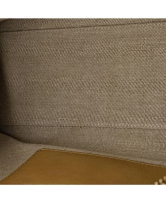 Medium Edith NM Satchel Knit Cotton with Leather