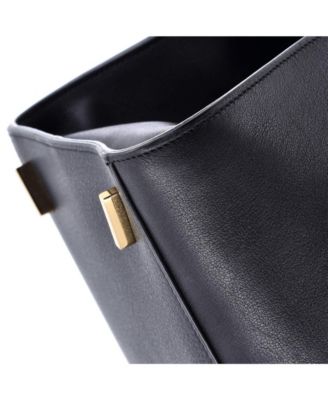Small Hug Top Handle Bag Leather