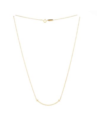 T Smile Pendant Necklace