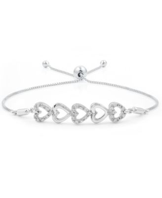Macy's - Diamond Bracelet (1/6 ct. t.w.) in Sterling Silver